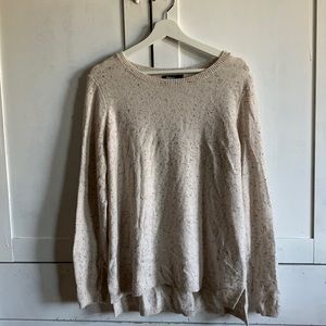FALL CREAM SPRINKLE SWEATER